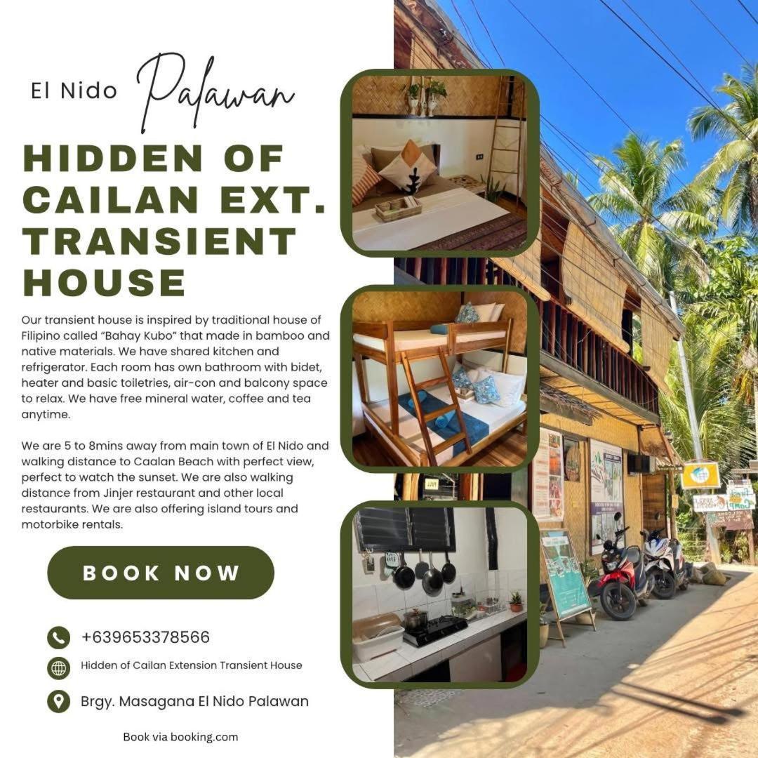 Hidden Of Cailan Extension Transient House El Nido Esterno foto